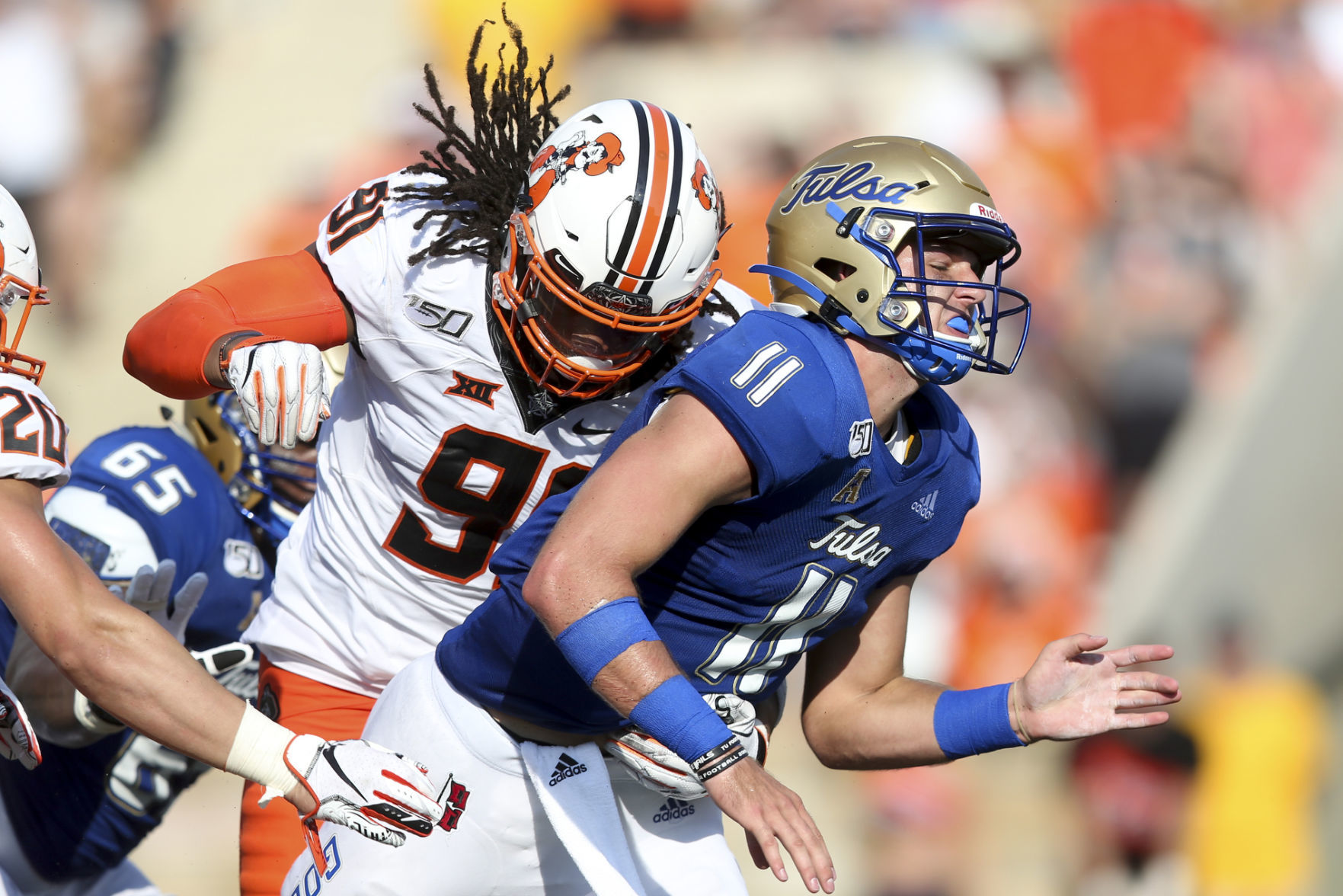 Bill Haisten: Mike Gundy savors a sign of defensive progress as Longhorns loom